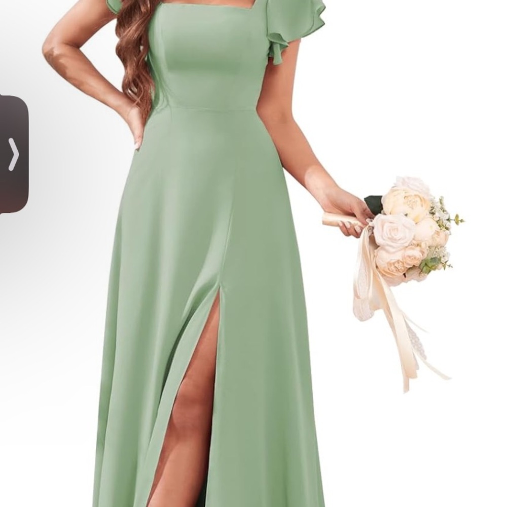 Sage Green Wedding Dress